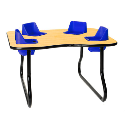 Laminate Adjustable Novelty 4 Students Activity Table