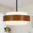 5 - Light Dimmable Drum Chandelier