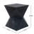 Patio Table Outdoor Concrete Side Table, Wood Grain Texture-1695890709