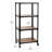 Mind Reader Bar Cart, Rolling Cart, Microwave Stand, Utility Cart, 17.85"L x 12"W x 39"H