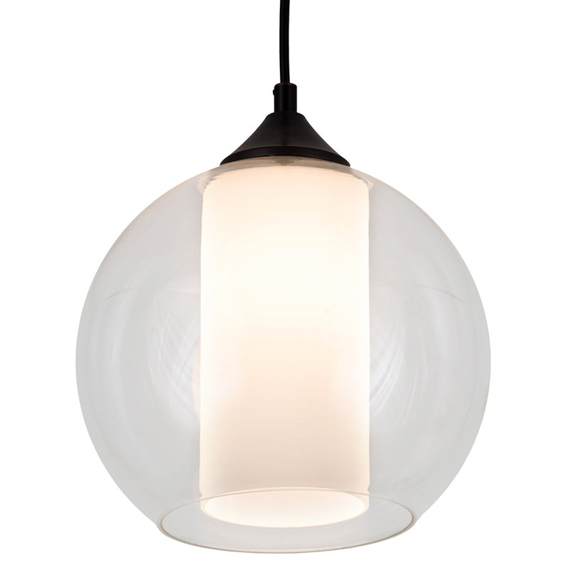 Luminaire suspendu sphère 1 lumière Lansdown