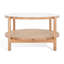 Table basse en rotin et verre Karyna-999333584