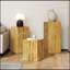 Ensemble de tables de bout empilables Retro Natural Style