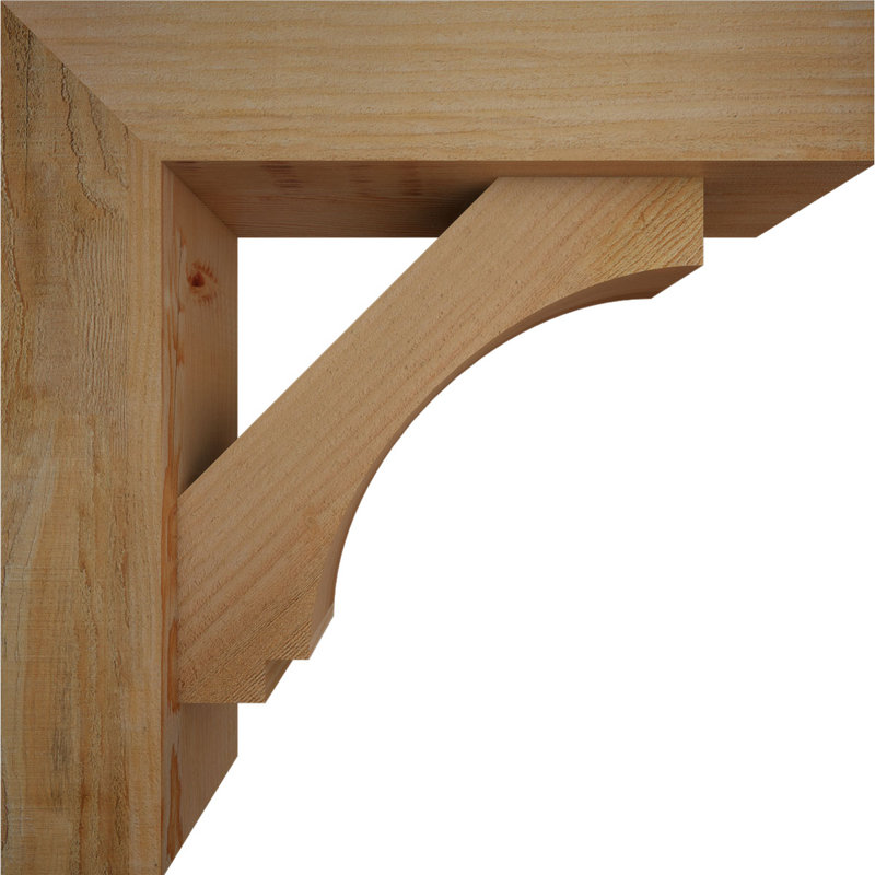Support de bloc impérial avec entretoise décalée, 22 X 22, Sapin Douglas de l 6 po (scié brut)