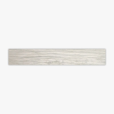 Logwood White Exterior R11 6 1/2x40 Porcelain Tile