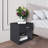 Novara Single Drawer Low Profile Nightstand-527298512