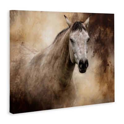Spirit Unbridled Horse Canvas, design by Kelley Parker