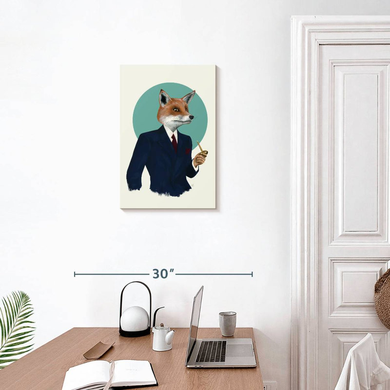 Brampt Mr. Fox, 24" H x 16" W
