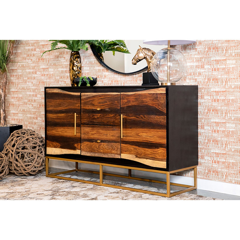 Armoire de rangement en bois 2 portes Engelmar