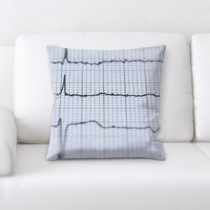 Faux Leather Throw Pillow