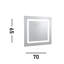Pellot Flat Wall Mirror