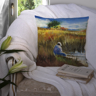 Outdoor Reversible Throw Pillow
