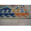 5x8 Multicolor Flat Weave Wool Diamond Constellations Geometric Modern Contemporary Carpet Rug