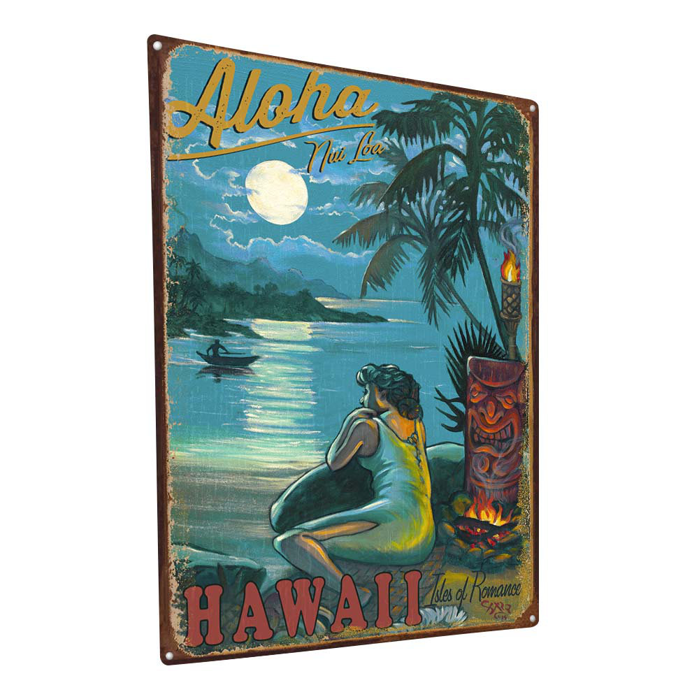 Trinx Aloha Wahine, Isles Of Romance On Metal Print | Wayfair