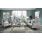 Upholstered 36 " Linen and Fabric Sofa