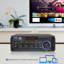 Récepteur amplificateur stéréo Bluetooth Pyle PDA29BU 200W avec télécommande et FM