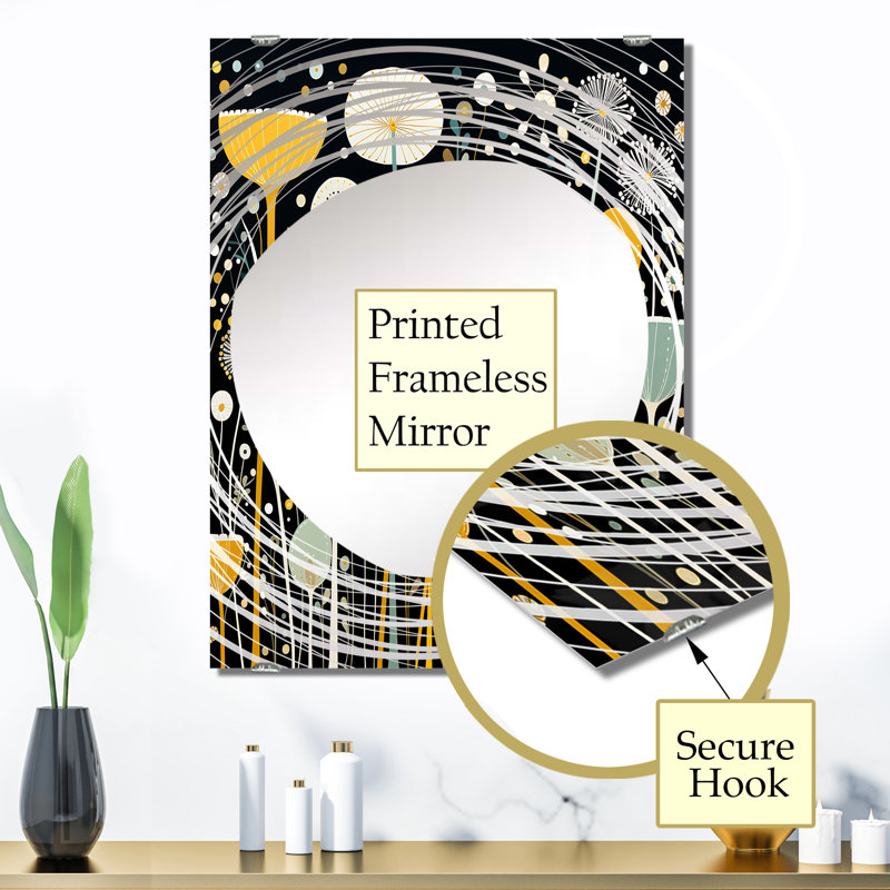 Feodosia - Miroir mural grand souci, 32 po x 24 po