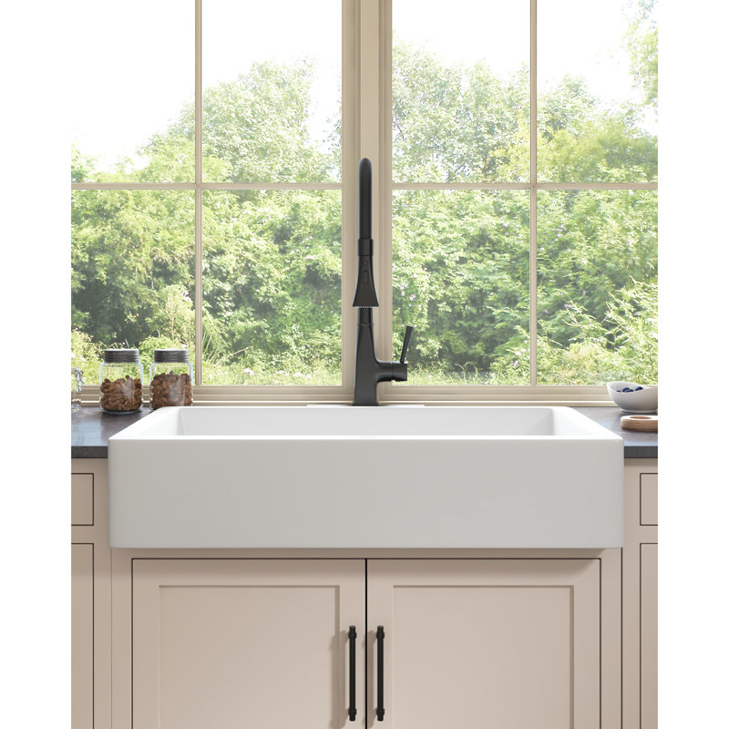 Robinet de cuisine avec bec rétractable, acier inoxydable noir mat, buse rotative à 360 °, poignée simple pour un contrôle facile de la température et du débit en noir, fabrication en acier, revêtement, buse pour l'utilisateur - accès à l'eau