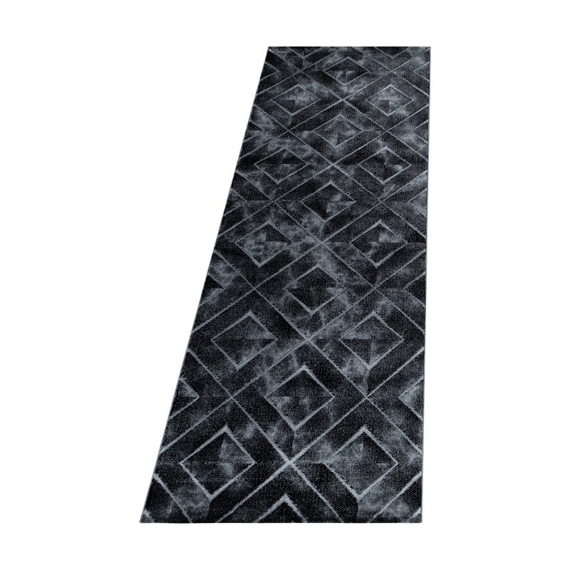 Cremont Geometric and Argyle Flatweave Area Rug, Rectangle 200 x 290cm