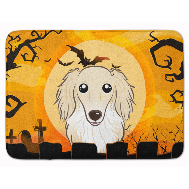 Tapis de cuisine Dimaio Halloween Longhair, Crème, crème