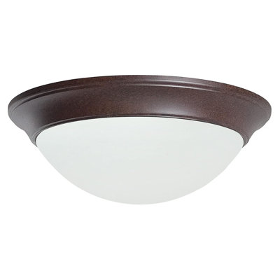 Plafonnier encastré 1 lumière 16 po