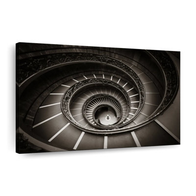 Vatican Winding Staircase Canvas Print