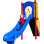 Uplay 4' Freestanding Slide