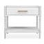 Table d'appoint Uttermost Bales blanc cassé