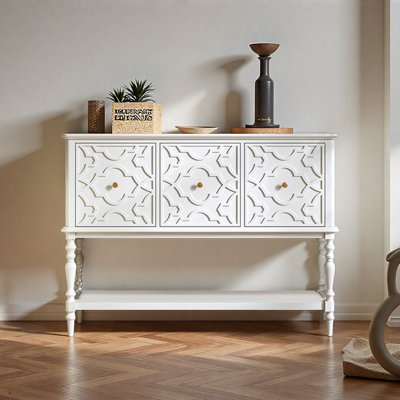 Armoire d'entrée géométrique rétro