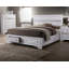 Tête de lit à panneau 1pc avec tiroirs, beaux meubles de chambre à coucher (lit seulement)-118546451-118546449