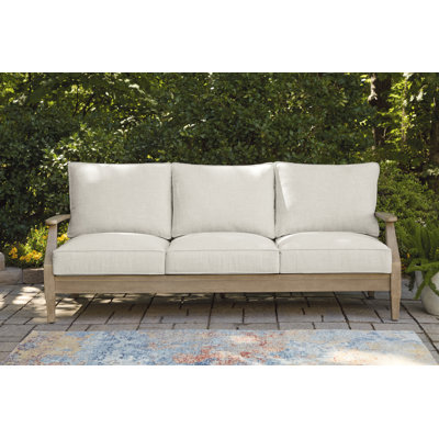 Canapé d'extérieur avec coussin Stacy