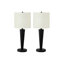 Ensemble de 2 lampes de table Nity avec abat-jour conique en métal 24 po Nity-103381156-103381158