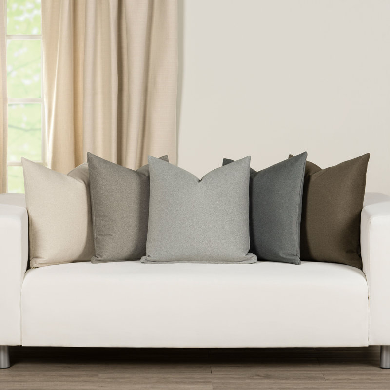 Burly Reversible Throw Pillow, Rum, 25" x 25"