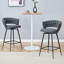 Ensemble de 2 tabourets de bar pivotants-617486375-617486374