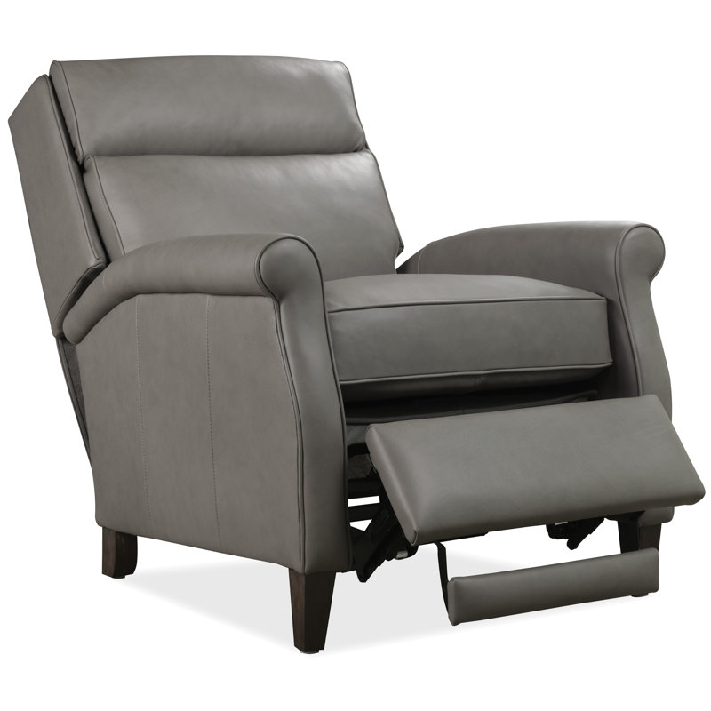 Fauteuil inclinable électrique Randall avec appui-tête escamotable, Gris