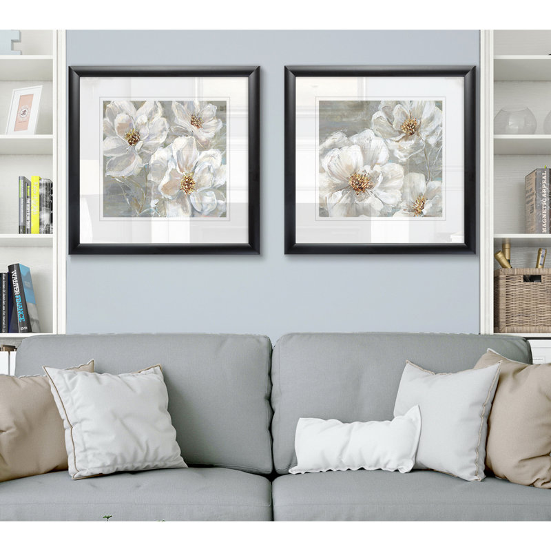 « summer solstice i », ensemble de 2 reproductions de peintures encadrées