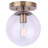 Requin Glass Flush Mount-530142148-530142149