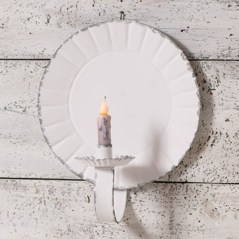 Round Metal Sconce