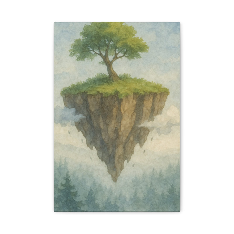 Aaroon Single Picture Frame Print on Canvas, 45.72 cm H x 30.48 cm W
