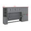 Lit escamotable mural avec garde-robe, armoire et bureau Murphy-1974796189