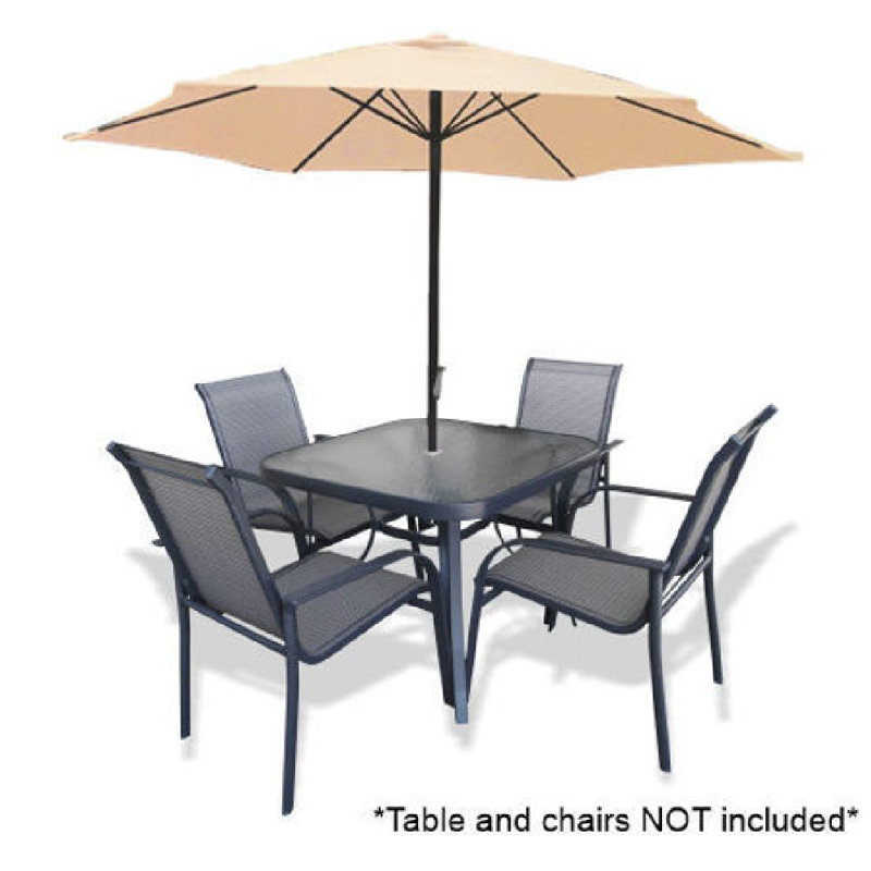 Parasol de patio 8,5 po - Beige, Beige