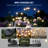 Outdoor Solar Lights Waterproof, Fairy Garden Decor, Fairy Tale Courtyard Decor, Firefly Lights, Solar Garden Lights, Solar Landscape Lights, 20LED (Set of 2)
