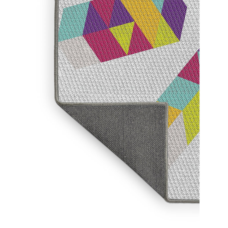 Tapis gris Kirksey, Rectangle 5 pi x 7 pi