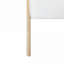 Fauteuil d'appoint compact et minimaliste moderne en bois massif de polyester blanc à 1 place pour le salon, la chambre et le bureau