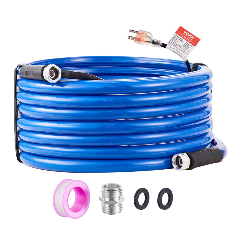 Enrouleur de tuyau en plastique, H 0,6 po x l 600 po x P 0,6 po