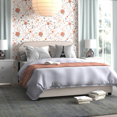 Evanne Dahle Upholstered Low Profile Storage Platform Bed