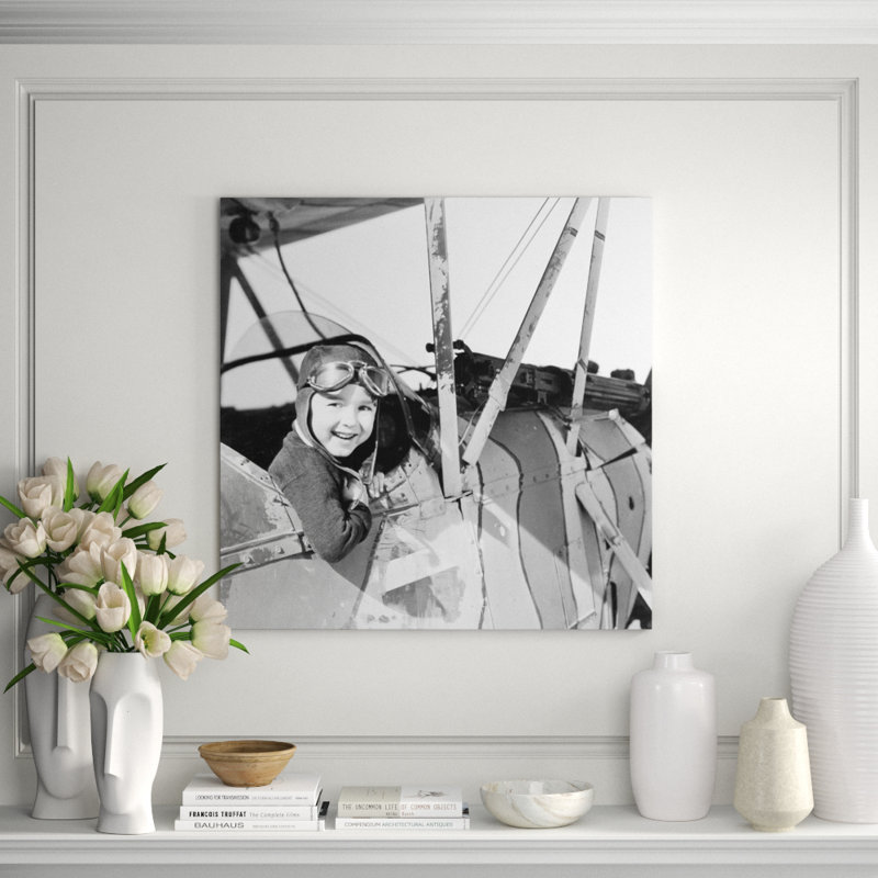 Never Too Young! Print, 56" H x 56" W x 1" D, Aluminum