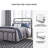 Damyla Metal Open-Frame Bed-945160617