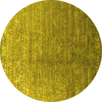 Tapis Mid-Century moderne 267 jaunes