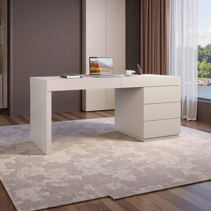 Bureau haut de gamme élégant, H 29,92 po x l 62,99 po x P 23,62 po